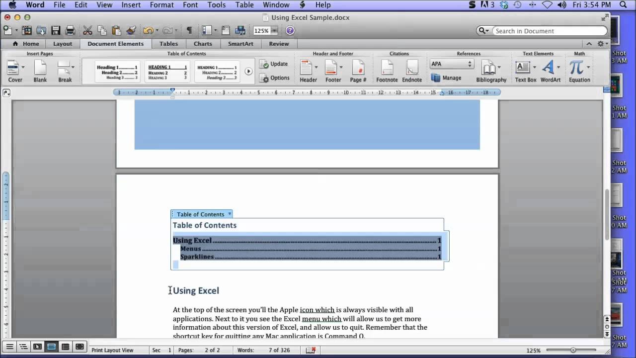tutorial for microsoft word for mac